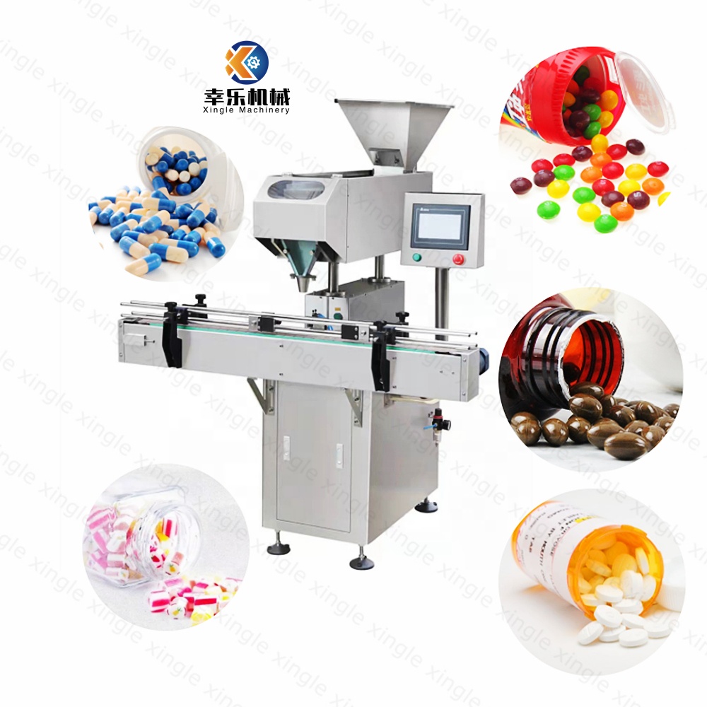 Pharmacy Automatic Electronic Tablet And Capsule Pill Counting Bottling Filling Machine Capsules